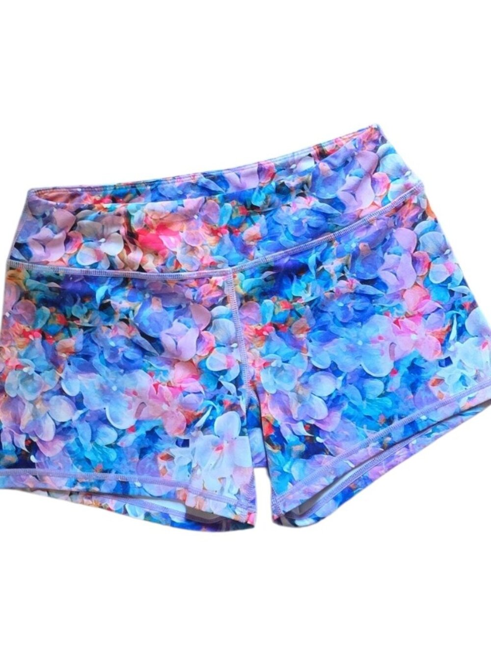 Born Primitive Women's Multicolor Athletic Shorts, Floral, Size M, 3" Inseam